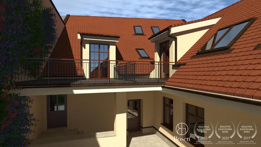 BOSEN | Predaj polyfunkčný Meštiacky dom, ulica Štefánikova - Trnava, 1.223 m2