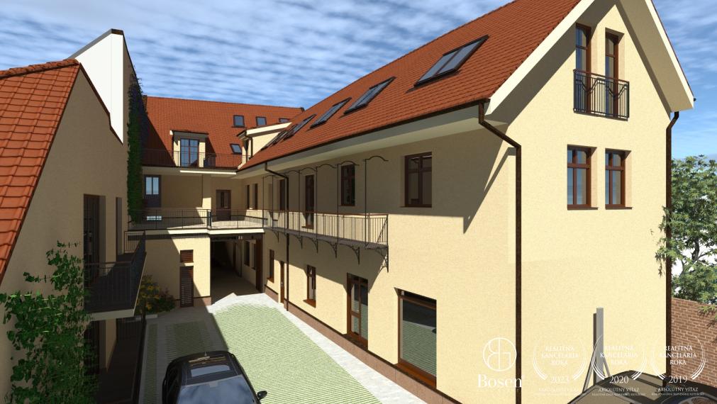 BOSEN | Predaj polyfunkčný Meštiacky dom, ulica Štefánikova - Trnava, 1.223 m2