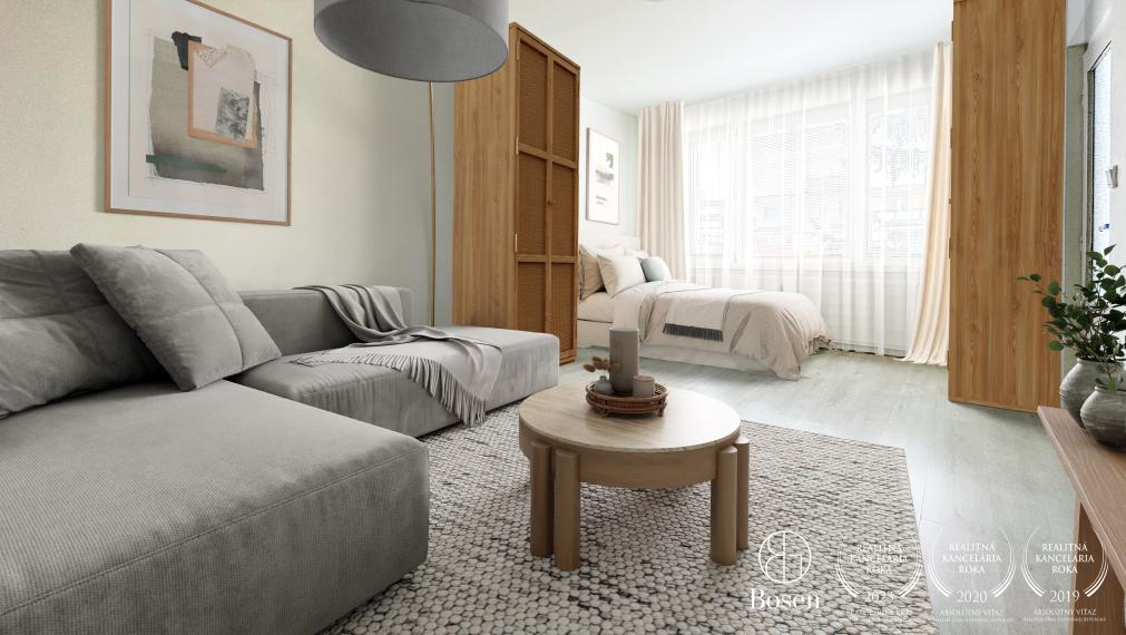 BOSEN | Na predaj, 1 izbový byt, centrum Fiľakovo.