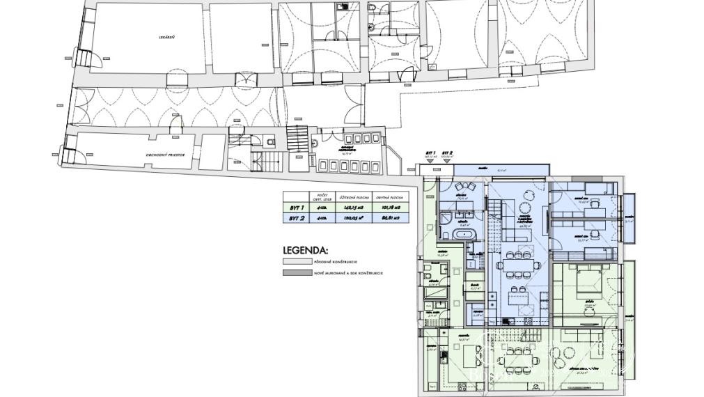 BOSEN | Predaj polyfunkčný Meštiacky dom, ulica Štefánikova - Trnava, 1.223 m2