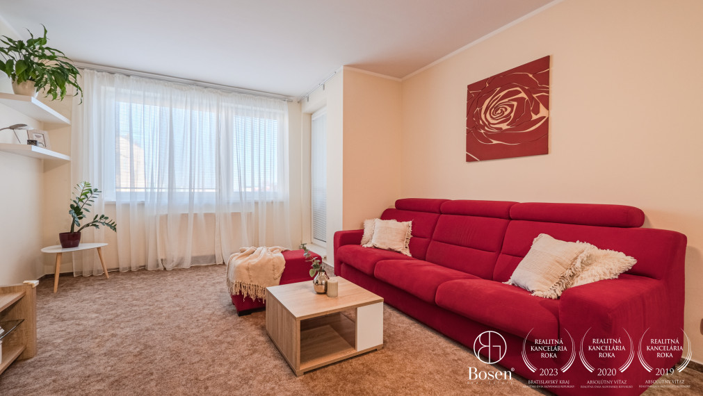 PREDANÉ: BOSEN | Moderný 2 izbový byt s balkónom a garážovým parkovacím miestom, Rovinka, 65m2