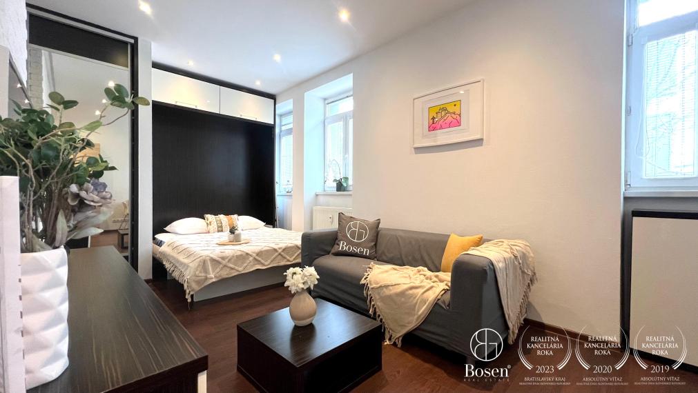 BOSEN | Prenájom 1 izbový byt, ulica Jelenia, Bratislava - m.č. Staré Mesto