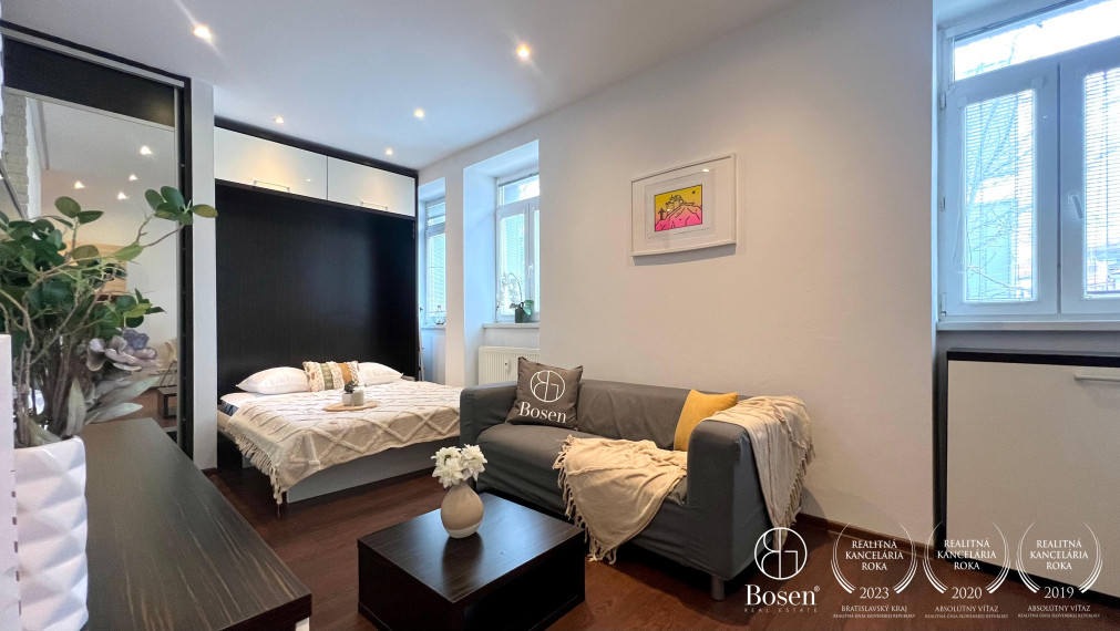 BOSEN | Prenájom 1 izbový byt, ulica Jelenia, Bratislava - m.č. Staré Mesto