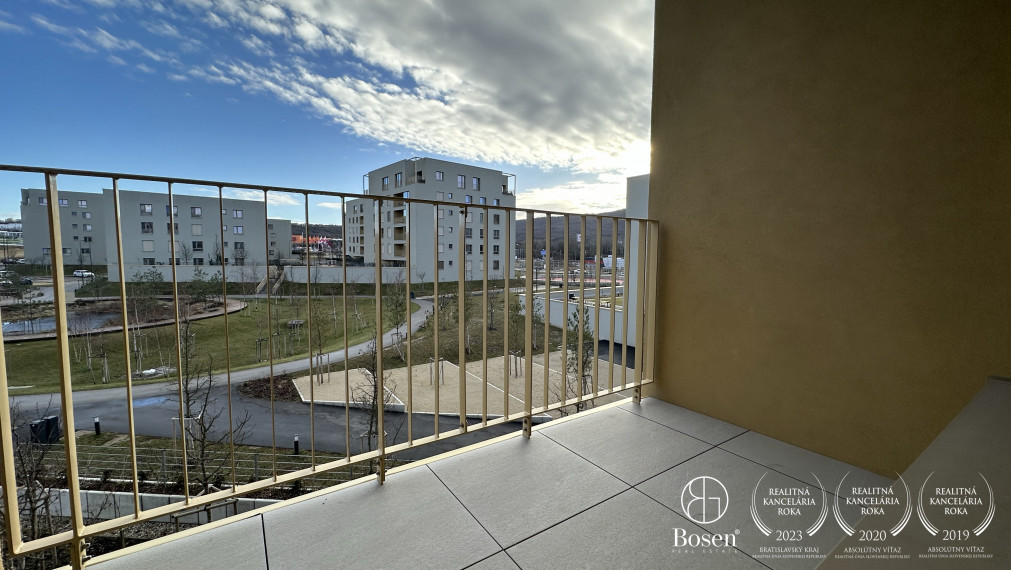 PREDANÉ: BOSEN | Nový 1,5kk byt v novostavbe Bory Bývanie 2B