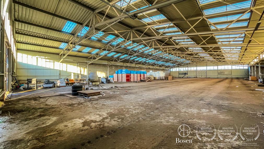 BOSEN | Prenájom-veľkometrážna hala, Dunajská Streda