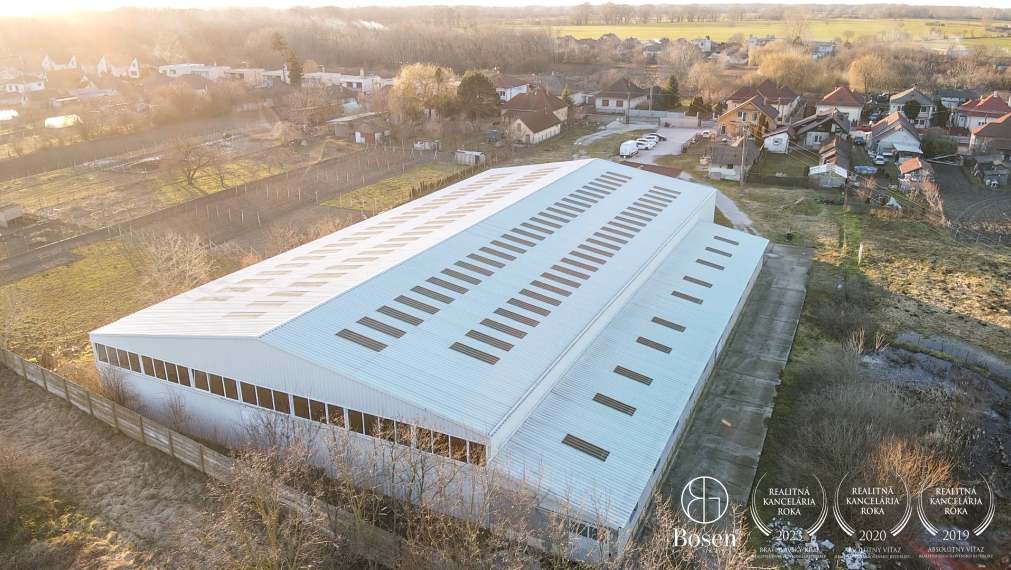 BOSEN | Prenájom-veľkometrážna hala, Dunajská Streda