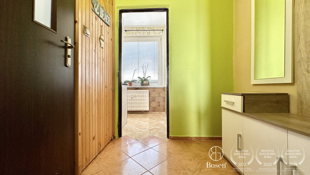 BOSEN | Rezervované, zrekonštruovaný 3izbový byt s 2balkónmi.