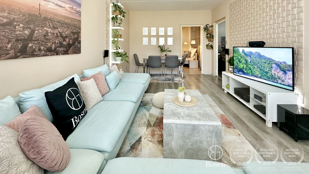 BOSEN | Rezervované, Moderný 4 izbový byt s balkónom.