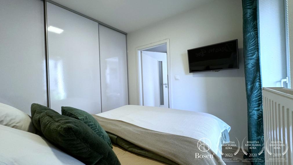 BOSEN | Zariadený 2 izbový byt v novostavbe MUCHOVO, Bratislava - Petržalka, 43 m2