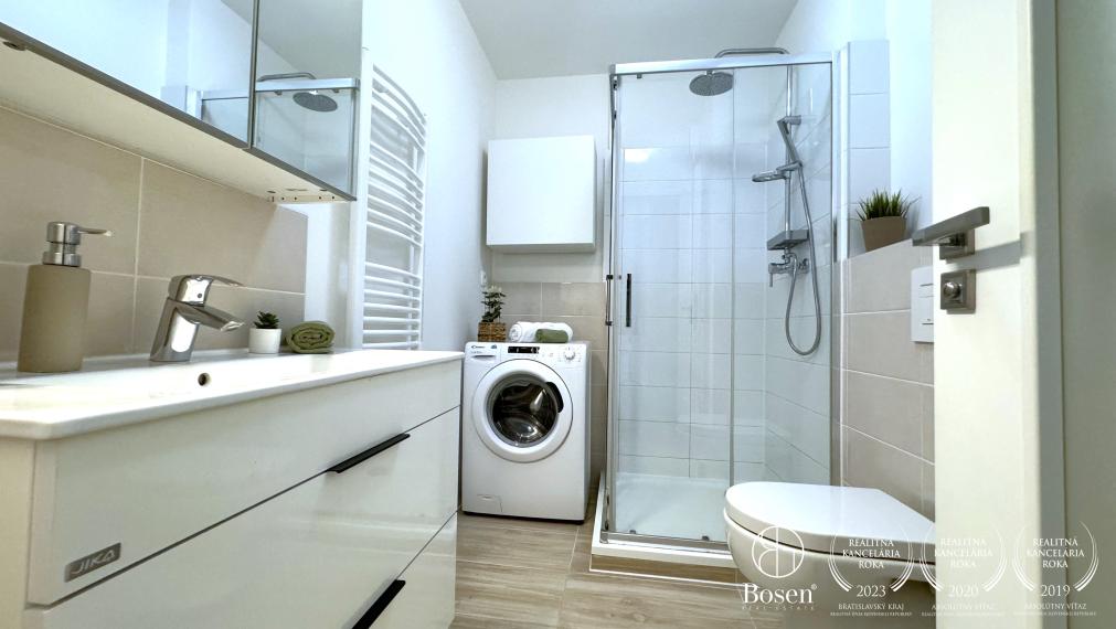 BOSEN | Zariadený 2 izbový byt v novostavbe MUCHOVO, Bratislava - Petržalka, 43 m2