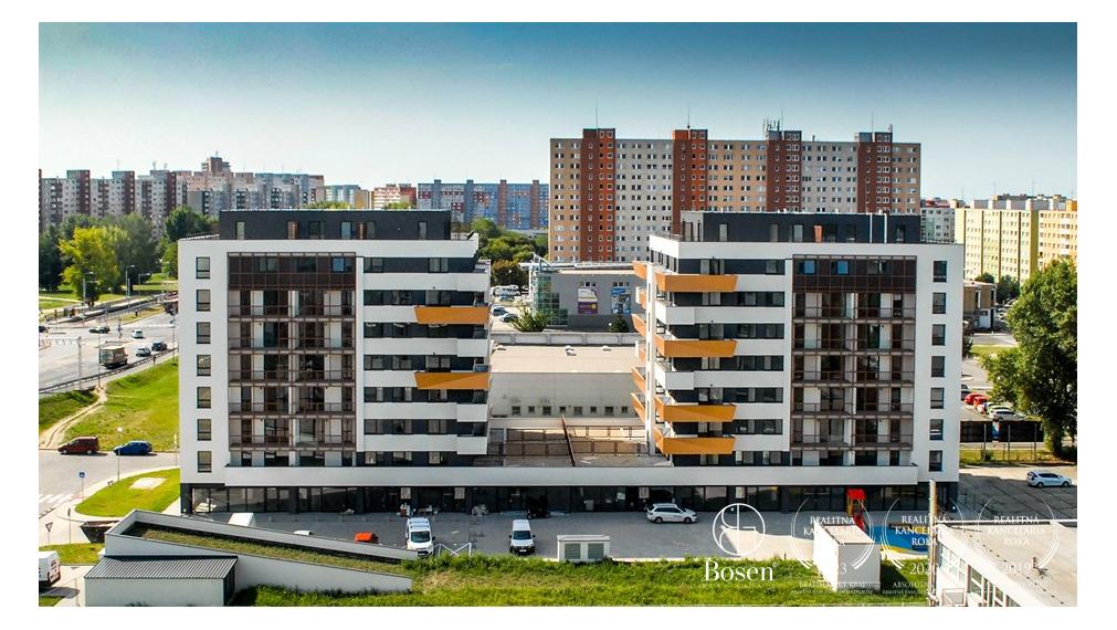 BOSEN | Zariadený 2 izbový byt v novostavbe MUCHOVO, Bratislava - Petržalka, 43 m2