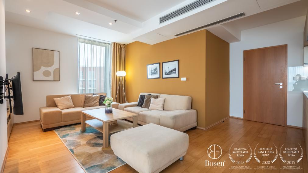 BOSEN | Prenajaté - Vkusný, priestorovo veľkorysý 2 izb. byt, Vienna Gate, Bratislava - m.č. Petržalka, 81 m2