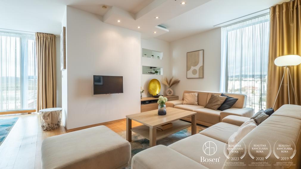 BOSEN | Prenajaté - Vkusný, priestorovo veľkorysý 2 izb. byt, Vienna Gate, Bratislava - m.č. Petržalka, 81 m2