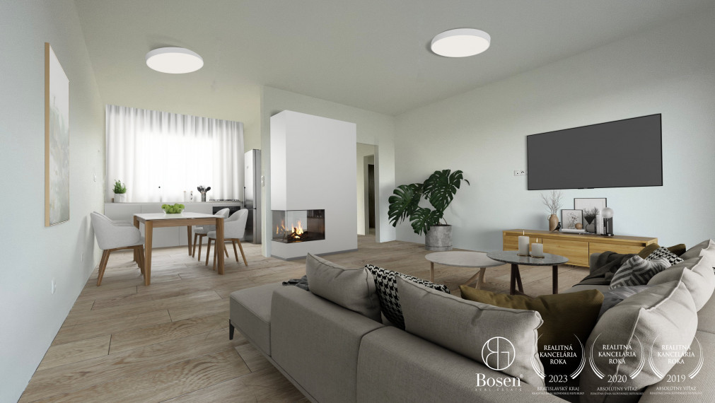BOSEN | Novostavba, Predaj 3 izbových rodinných domov, Senec, 500 m2