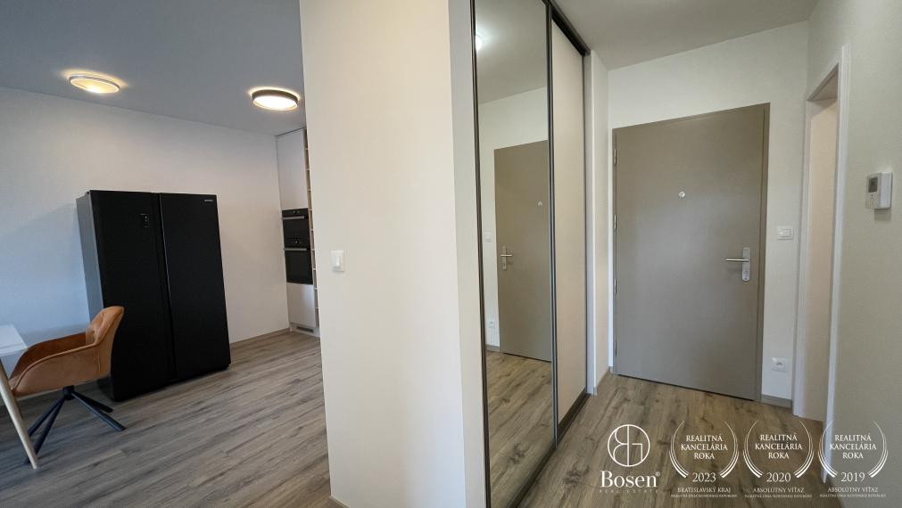 BOSEN | Veľký zariadený 2 izb.byt s loggiou v novom projekte BORY BÝVANIE, Lamač, 62 m2