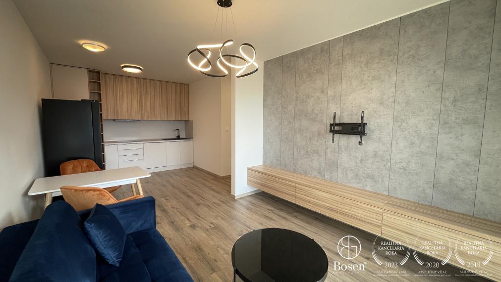 BOSEN | Veľký zariadený 2 izb.byt s loggiou v novom projekte BORY BÝVANIE, Lamač, 62 m2