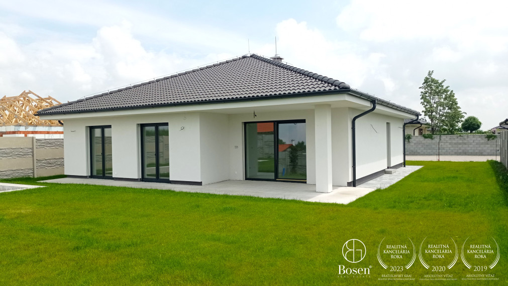 BOSEN | Novostavba, Predaj 4 izbového RD v blízkosti Bratislavy, pozemok 629 m2