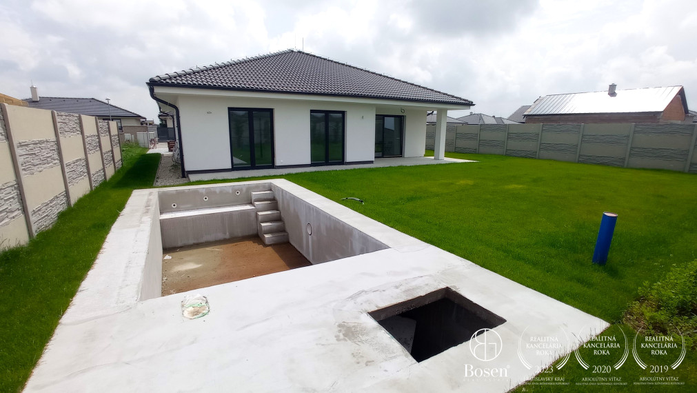 BOSEN | Novostavba, Predaj 4 izbového RD v blízkosti Bratislavy, pozemok 629 m2