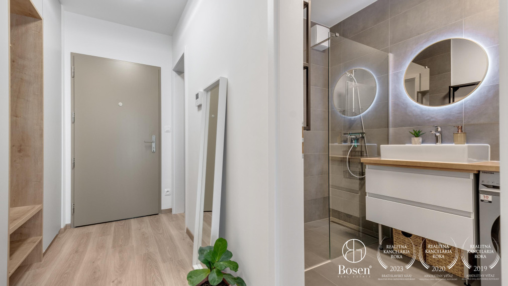 PREDANÉ: BOSEN | Zariadený 2kk byt v novostavbe Bory Bývanie 3