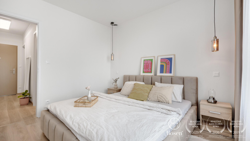 PREDANÉ: BOSEN | Zariadený 2kk byt v novostavbe Bory Bývanie 3
