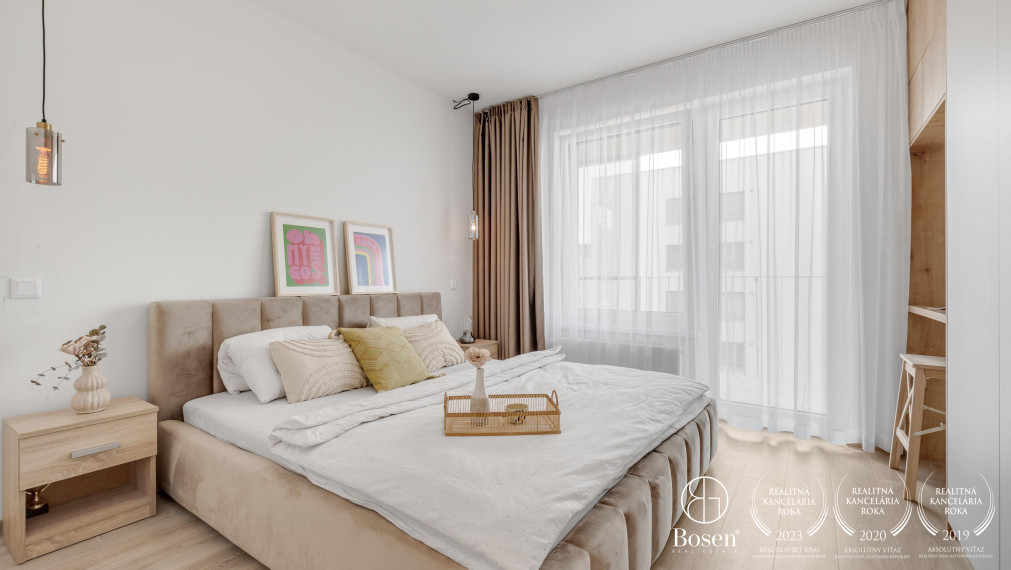 PREDANÉ: BOSEN | Zariadený 2kk byt v novostavbe Bory Bývanie 3