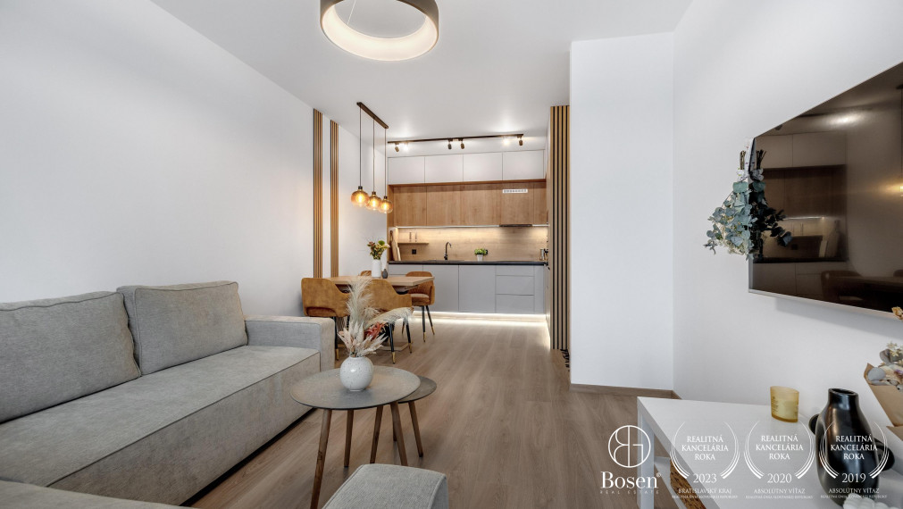 PREDANÉ: BOSEN | Zariadený 2kk byt v novostavbe Bory Bývanie 3