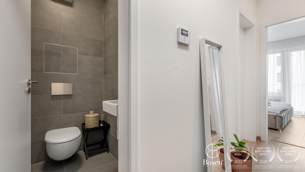 PREDANÉ: BOSEN | Zariadený 2kk byt v novostavbe Bory Bývanie 3