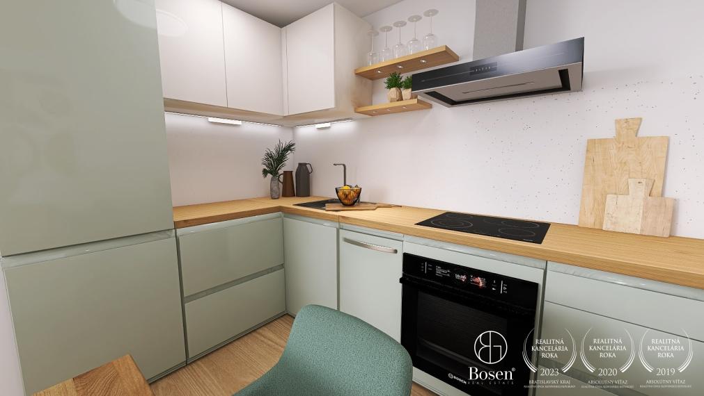 BOSEN | 2kk byt v novostavbe NOEMIS s najkrajším výhľadom