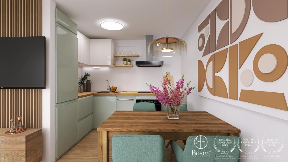 BOSEN | 2kk byt v novostavbe NOEMIS s najkrajším výhľadom