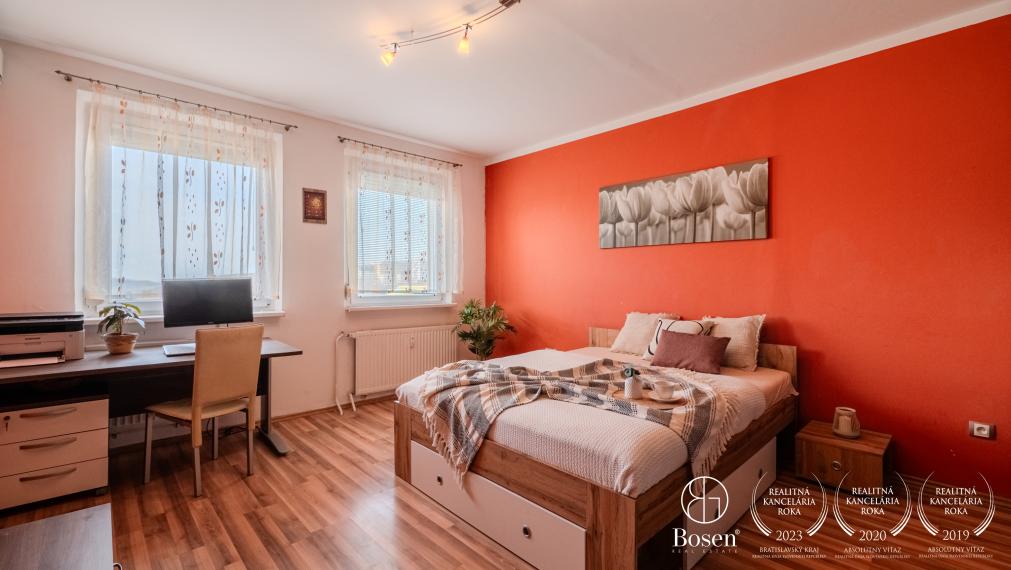 REZERVOVANÝ BOSEN | Veľký 3 izbový byt v Bratislave, mestská časť Karlova Ves