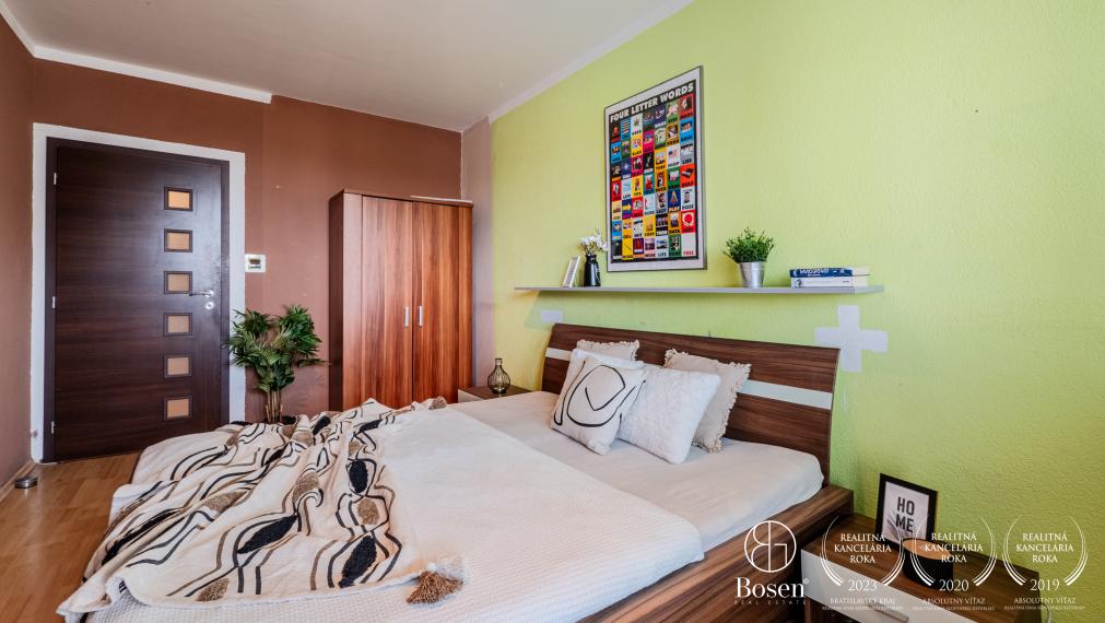 REZERVOVANÝ BOSEN | Veľký 3 izbový byt v Bratislave, mestská časť Karlova Ves