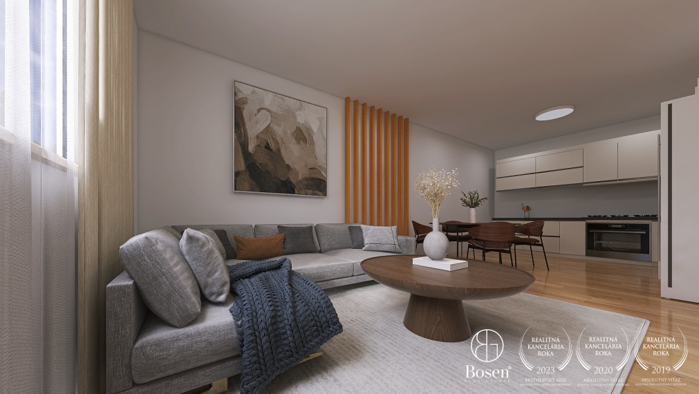 BOSEN | 2 izb.byt s terasou a parkingom v novom projekte Noemis, Štandard, Stupava, 67 m2