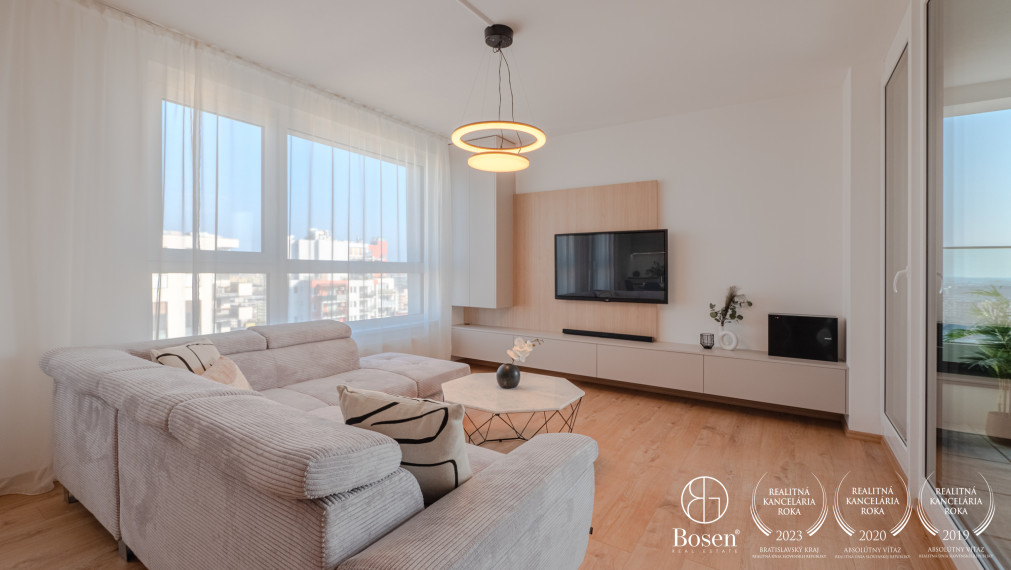 BOSEN | Novostavba 2 izbový byt s terasou, 67,7 m2, Danubius One, Bratislava - Ružinov