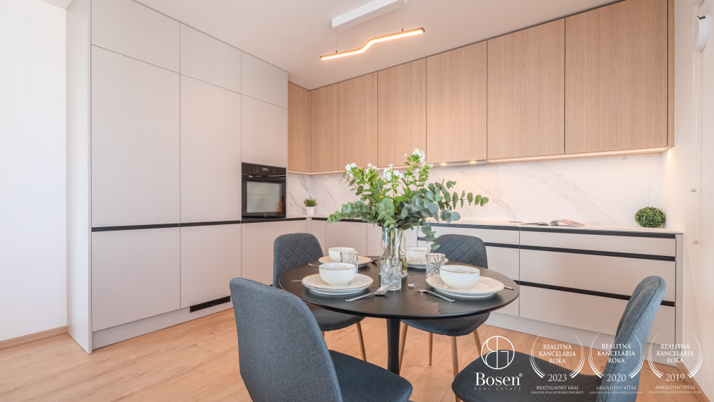 BOSEN | Novostavba 2 izbový byt s terasou, 67,7 m2, Danubius One, Bratislava - Ružinov