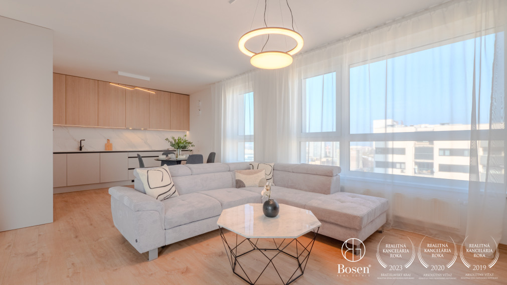 BOSEN | Novostavba 2 izbový byt s terasou, 67,7 m2, Danubius One, Bratislava - Ružinov