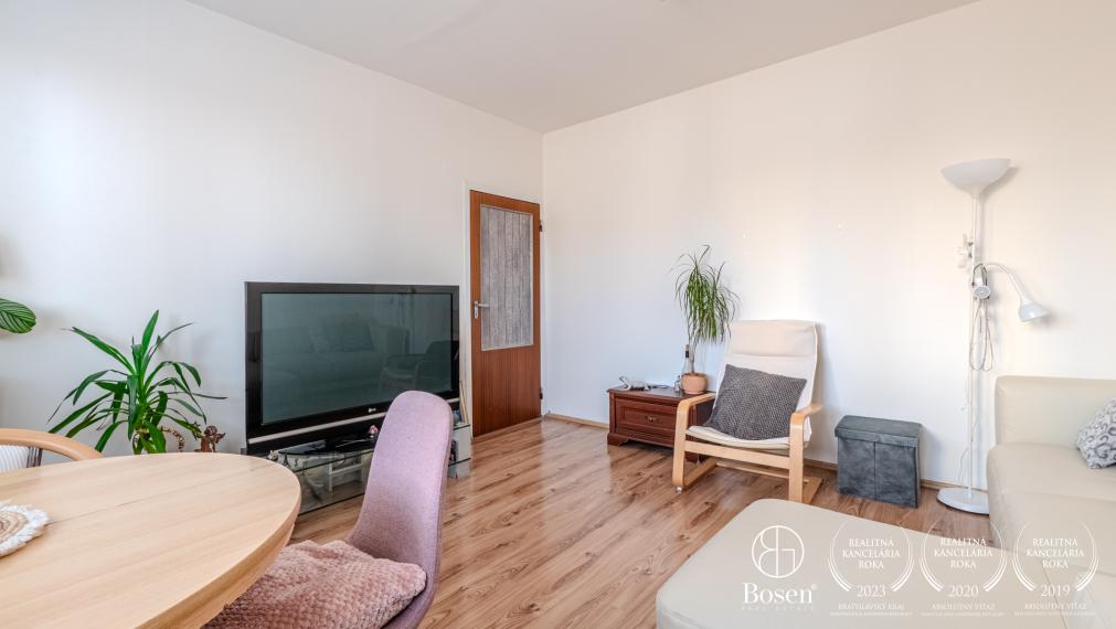 REZERVOVANÝ - BOSEN | 3 izbový byt v Bratislave, mestská časť Rača