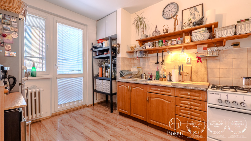 REZERVOVANÝ - BOSEN | 3 izbový byt v Bratislave, mestská časť Rača