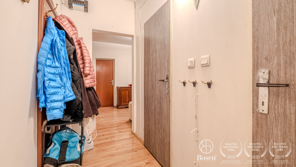 REZERVOVANÝ - BOSEN | 3 izbový byt v Bratislave, mestská časť Rača