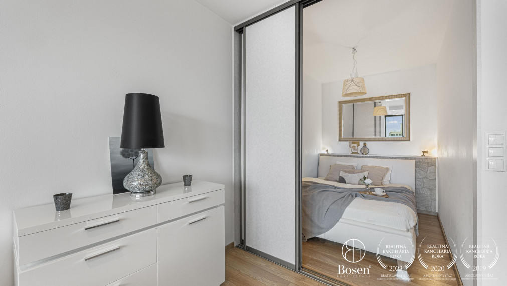 BOSEN |  1,5 izbový byt s balkónom v projekte Manhattan, Bratislava - Nové Mesto, Račianská ul.