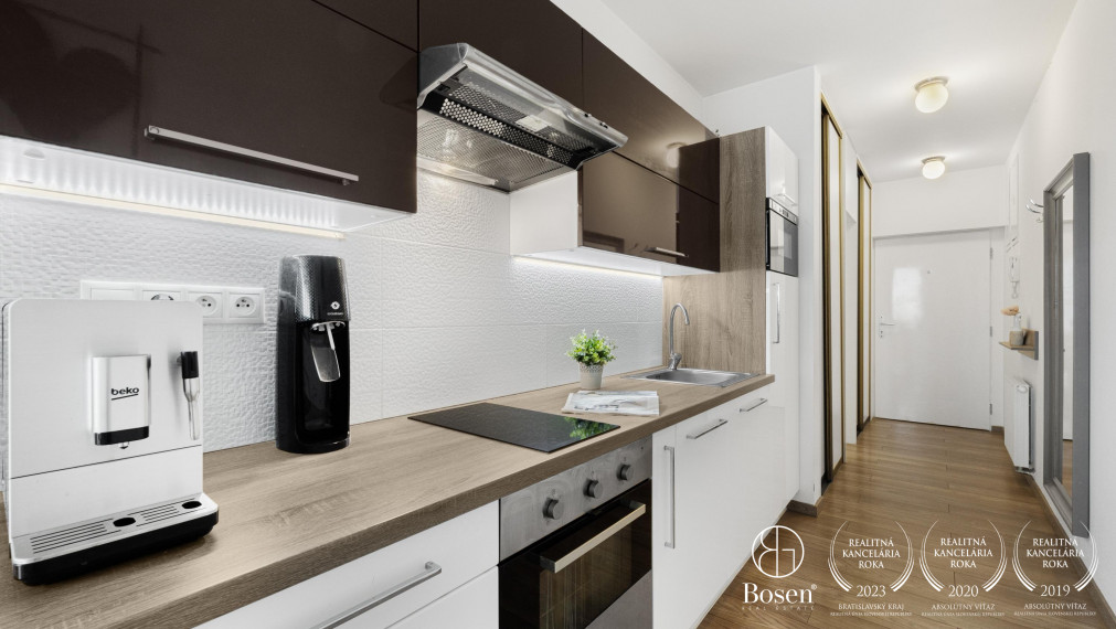 BOSEN |  1,5 izbový byt s balkónom v projekte Manhattan, Bratislava - Nové Mesto, Račianská ul.