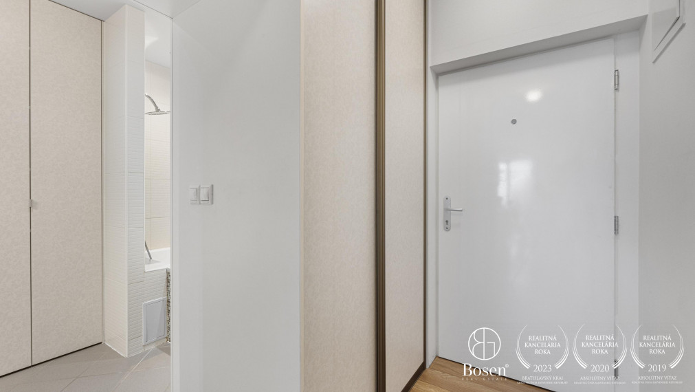 BOSEN |  1,5 izbový byt s balkónom v projekte Manhattan, Bratislava - Nové Mesto, Račianská ul.