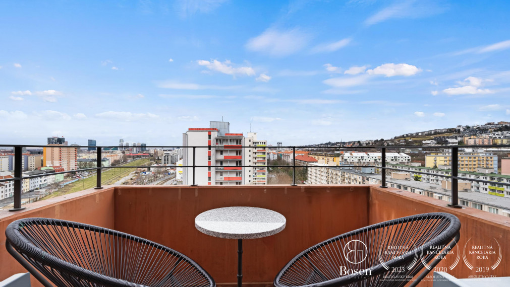 BOSEN |  1,5 izbový byt s balkónom v projekte Manhattan, Bratislava - Nové Mesto, Račianská ul.