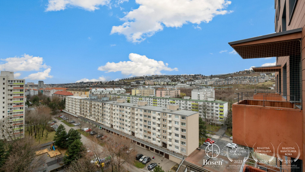 BOSEN |  1,5 izbový byt s balkónom v projekte Manhattan, Bratislava - Nové Mesto, Račianská ul.