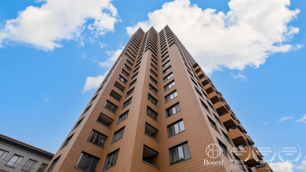 BOSEN |  1,5 izbový byt s balkónom v projekte Manhattan, Bratislava - Nové Mesto, Račianská ul.