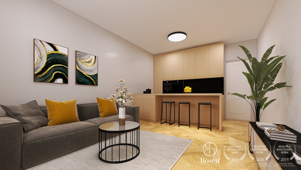 REZERVOVANÝ BOSEN | 2,5 izbový byt 64m2, v Bratislave, mestská časť Ružinov