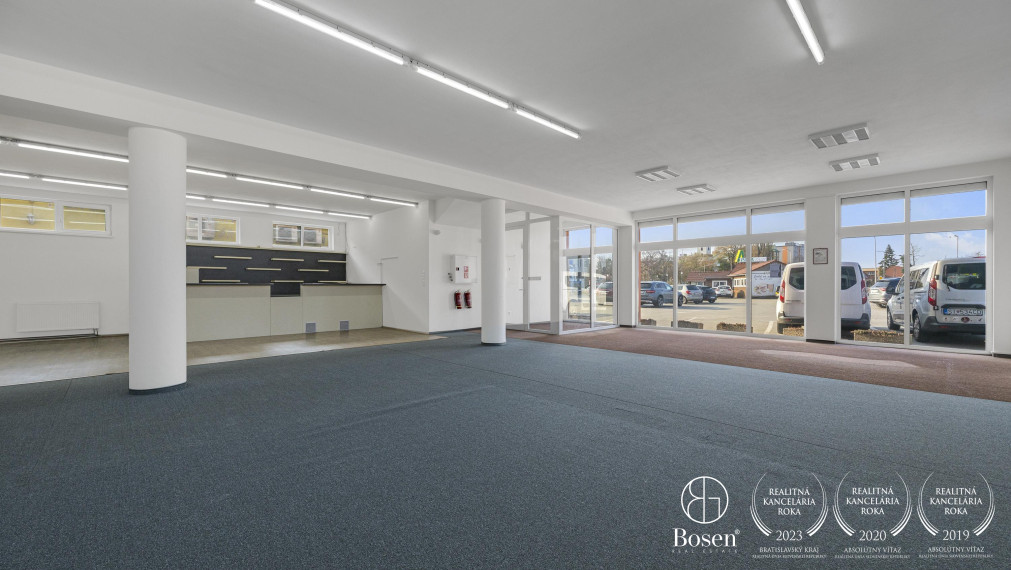 Obchodný priestor oproti OD Kaufland s bezproblémovým parkovaním