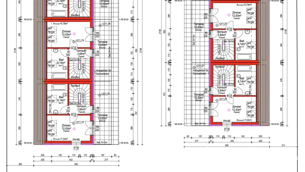 BOSEN | 5 izb. rodinné domy v pokojnej časti Hainburgu
