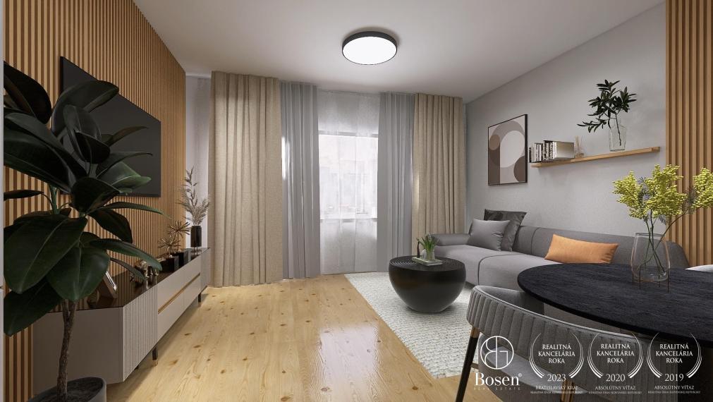 BOSEN | Garsónka, v Bratislave, Bebravská, mestská časť Vrakuňa