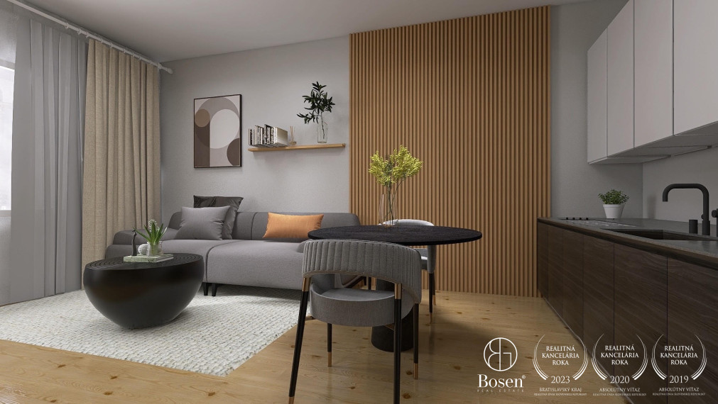 BOSEN | Garsónka, v Bratislave, Bebravská, mestská časť Vrakuňa