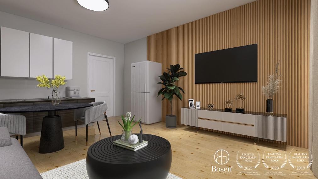 BOSEN | Garsónka, v Bratislave, Bebravská, mestská časť Vrakuňa